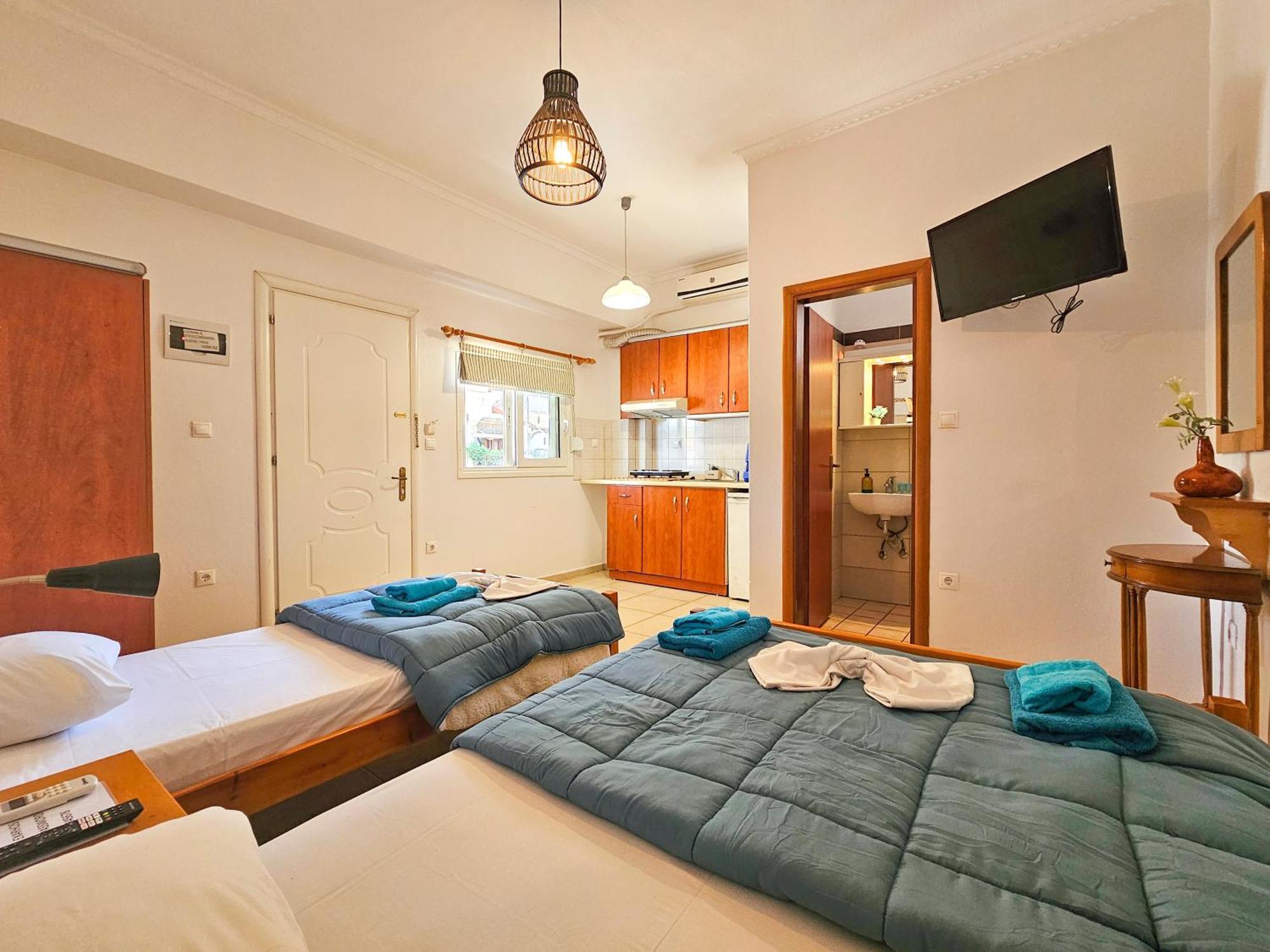 Hotel Exarhos Paralía Esterno foto