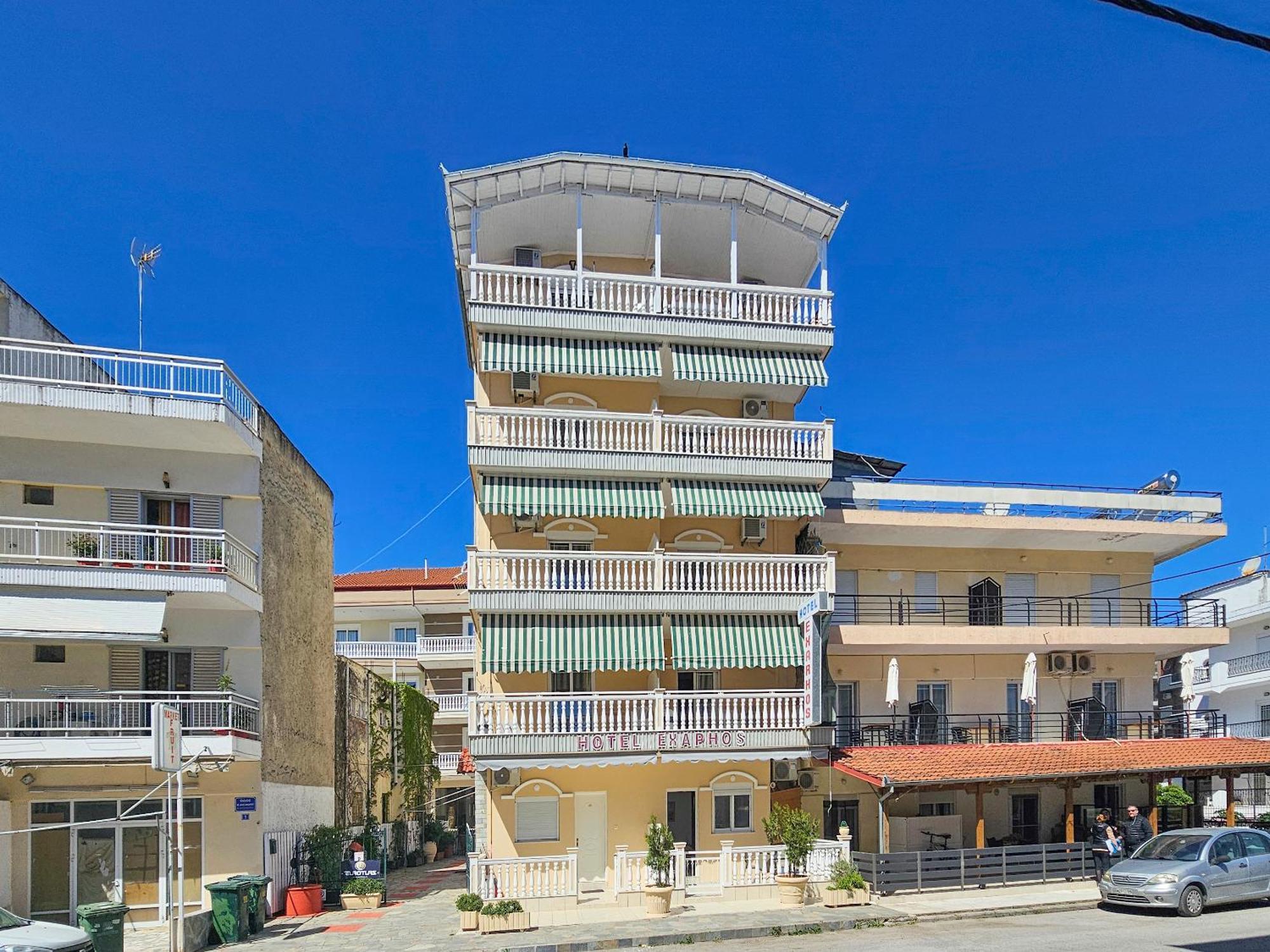Hotel Exarhos Paralía Esterno foto