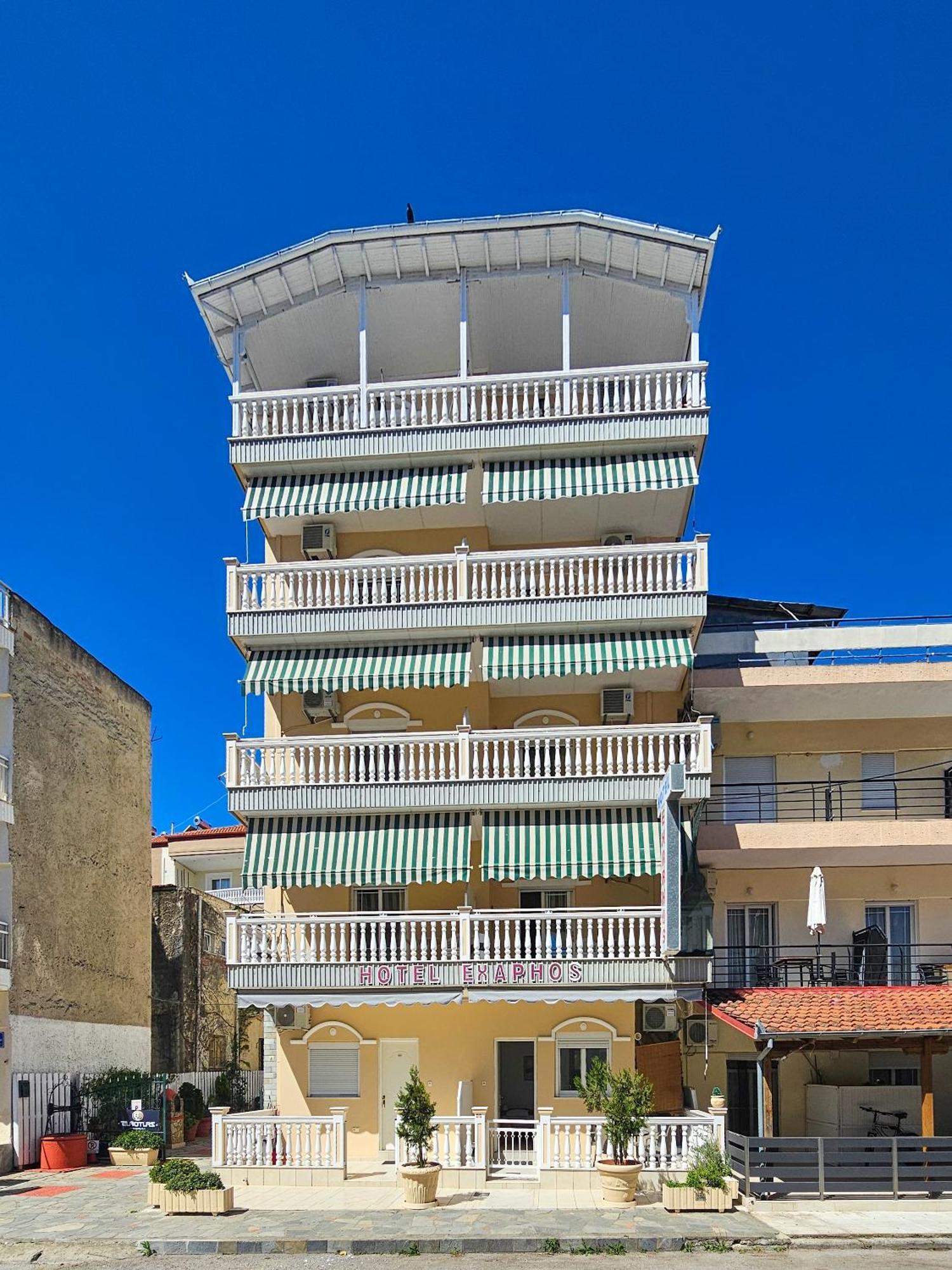 Hotel Exarhos Paralía Esterno foto